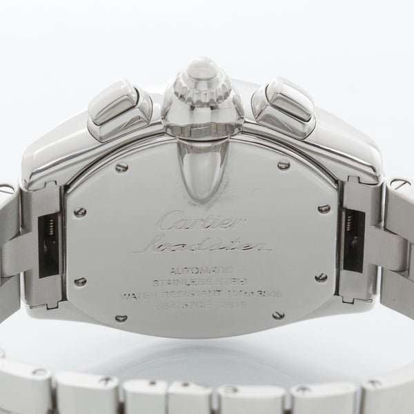 Cartier Roadster Chronograph Men's Stainless Steel Automatic Watch 2618 W62006X6 – Image 5