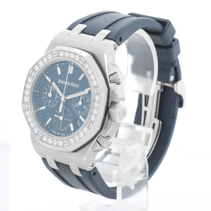 Audemars Piguet Royal Oak Blue Dial Chronograph Steel Ladies 26231ST.ZZ.D027CA.01