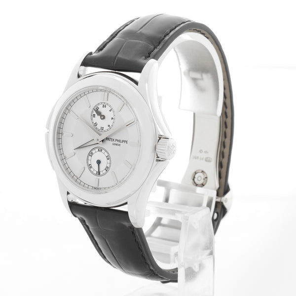 Patek Philippe Travel Time Men's Platinum Watch 5134 P (or 5134P-001)