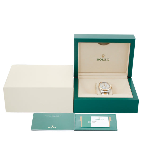 Rolex Sky-Dweller Stainless Steel and Yellow Gold Men's Watch 326933