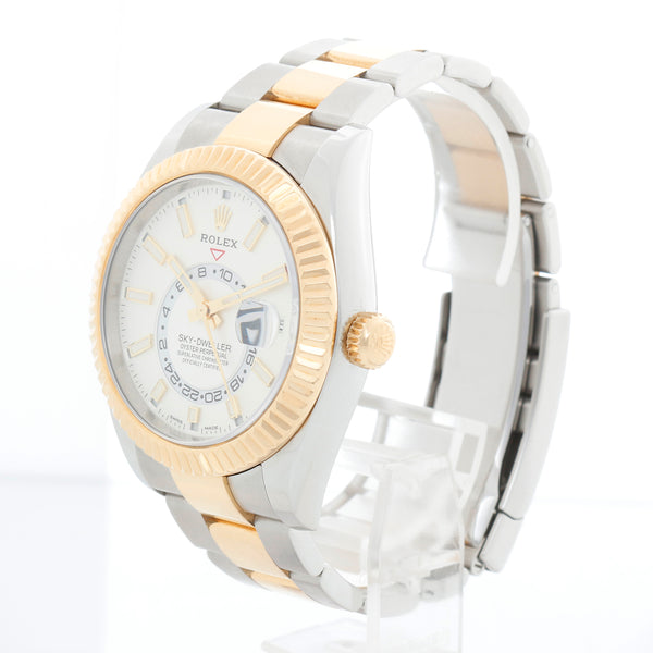Rolex Sky-Dweller Stainless Steel and Yellow Gold Men's Watch 326933