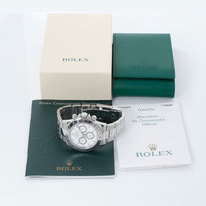 Rolex Daytona  Chronograph  Men's Stainless Steel Watch 116520 – Image 6