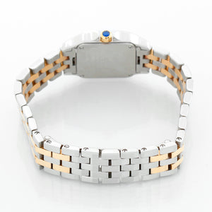 Cartier Santos Demoiselle Small Ladies 2-Tone Steel Gold Watch W25066Z6