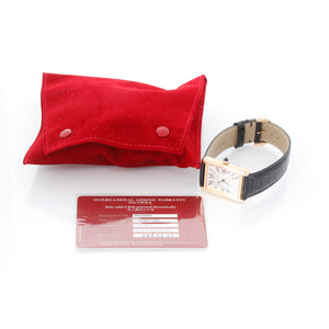 Mens Cartier Tank Solo Stainless Steel & Yellow Gold Watch 3167 W5200004