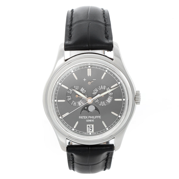 Patek Philippe Travel Time Men's Platinum Watch 5146P