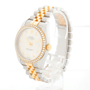 Rolex Datejust 2-Tone Diamond Dial Watch 116243