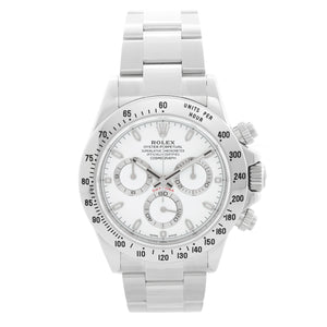 Rolex Daytona Stainless Steel Sapphire Dial Watch 116520
