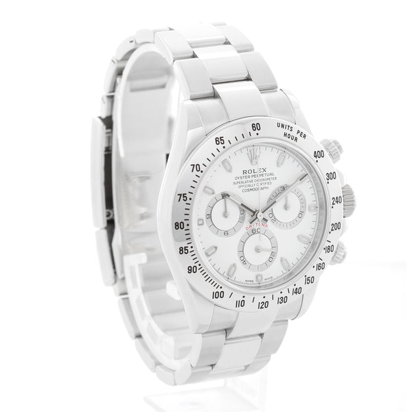 Rolex Daytona Stainless Steel Sapphire Dial Watch 116520