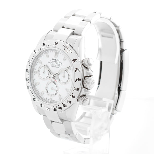 Rolex Daytona Stainless Steel Sapphire Dial Watch 116520