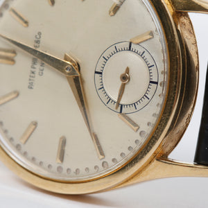 Vintage Patek Philippe Calatrava Yellow Gold Men's Watch Ref. 96 – Image 10