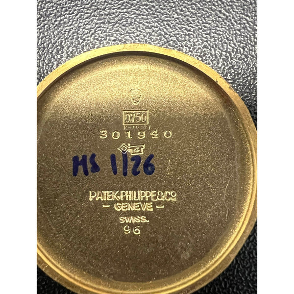 Vintage Patek Philippe Calatrava Yellow Gold Men's Watch Ref. 96 – Image 5