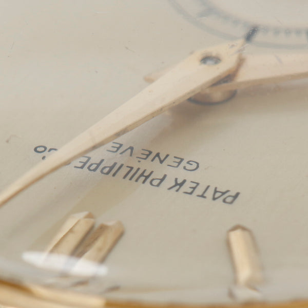 Vintage Patek Philippe Calatrava Yellow Gold Men's Watch Ref. 96 – Image 9