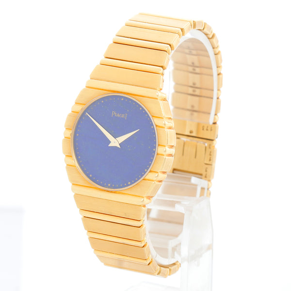 Piaget Polo 18K Yellow Gold Midsize Lapis Lazuli Watch 791C701 – Image 3