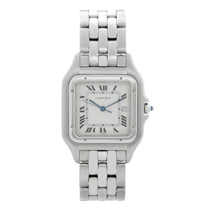 Cartier Jumbo Panther Stainless Steel Men's Quartz Watch with Date W25032P5