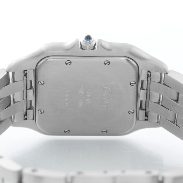 Cartier Jumbo Panther Stainless Steel Men's Quartz Watch with Date W25032P5