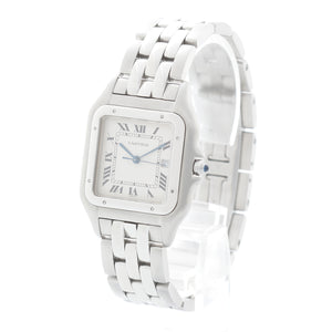 Cartier Jumbo Panther Stainless Steel Men's Quartz Watch with Date W25032P5