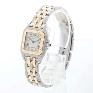 Cartier Panther Small 2-Tone Steel & Gold Watch 1120 W2PN0006