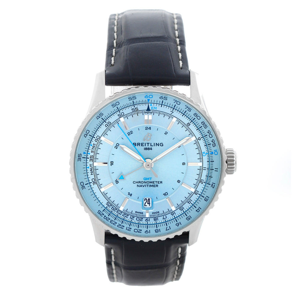 Breitling Navitimer GMT Automatic 41 Men's Stainless Steel Watch A32310171C1P1