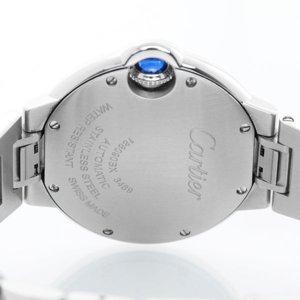 Cartier Ballon Bleu Stainless Steel Watch W4BB0023 3489