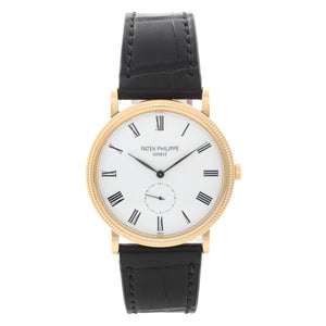Patek Philippe Calatrava 18k Yellow Gold Men's Watch  5119  J