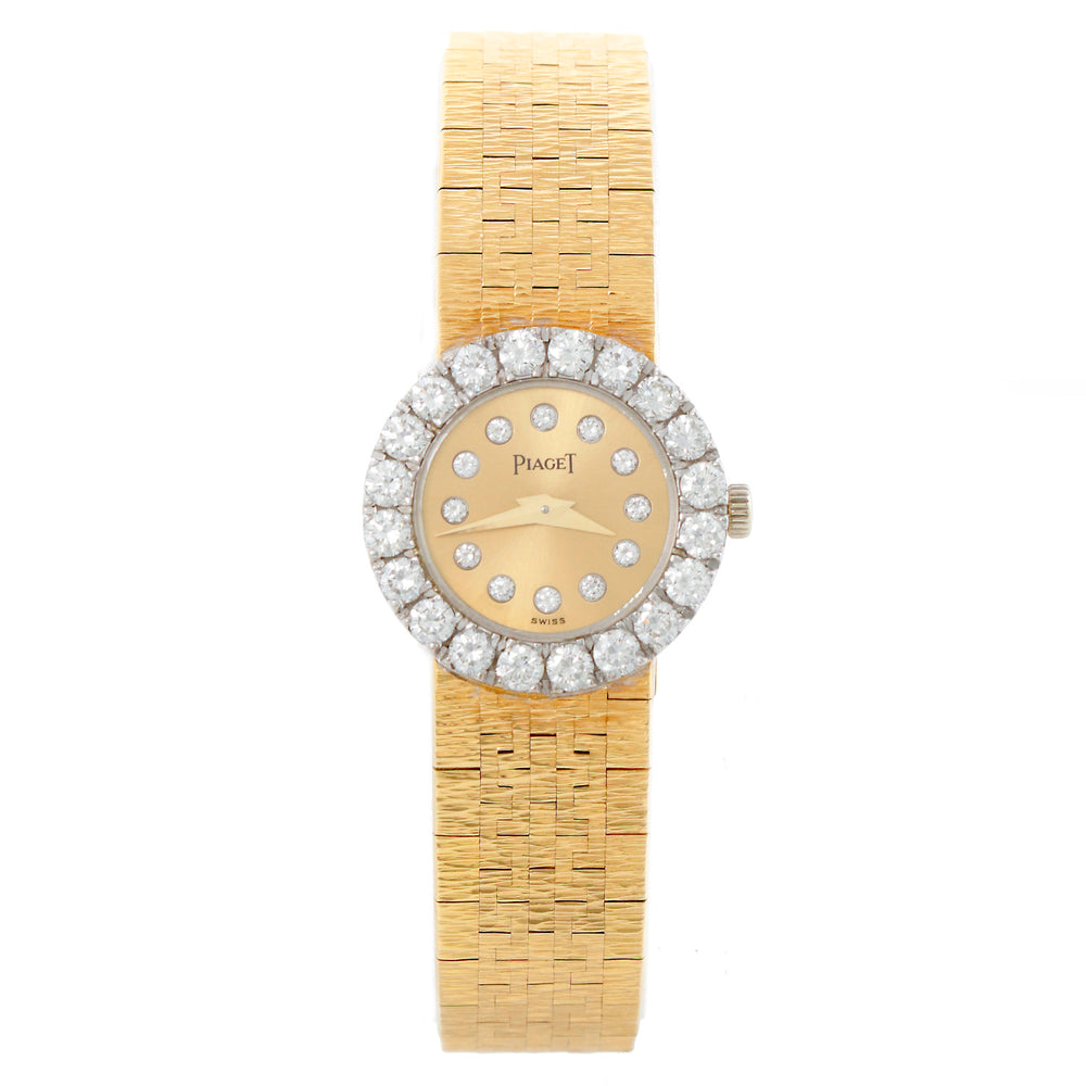 Piaget Ladies Diamond Bezel and Diamond Dial Ref 8266 A 6