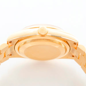 Rolex Day-Date President 18K Yellow Gold Champagne Dial Watch 118208
