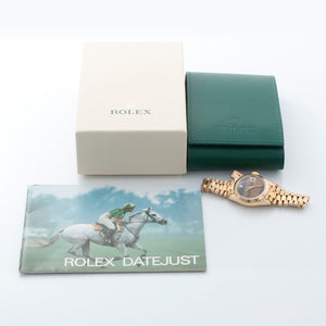Rolex President 18K Yellow Gold Tiger Eye Dial Watch 6927