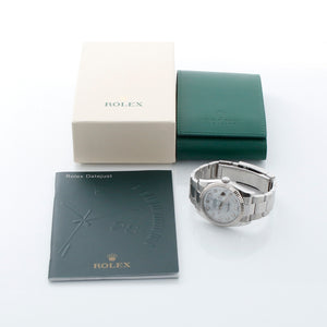 Rolex Datejust Stainless Steel Mother of Pearl Dial Watch 116234