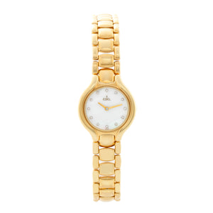 Ebel Beluga 18k Yellow Gold Ladies Quartz Watch 866960