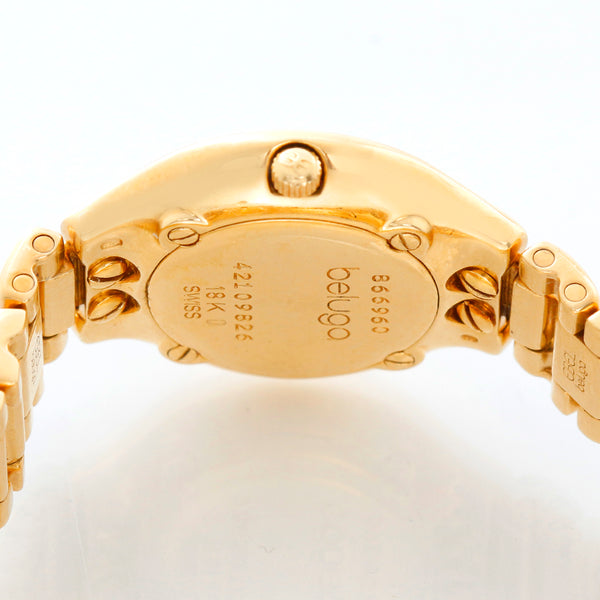 Ebel Beluga 18k Yellow Gold Ladies Quartz Watch 866960