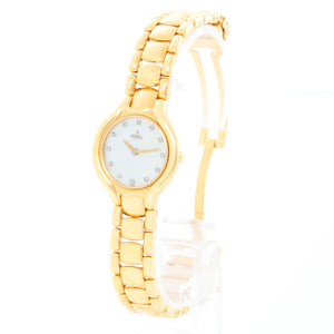 Ebel Beluga 18k Yellow Gold Ladies Quartz Watch 866960