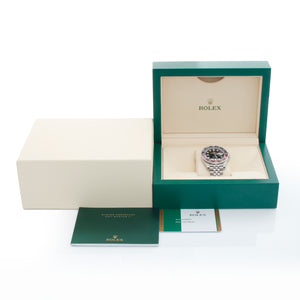 Rolex GMT-Master II Stainless Steel Black Dial Watch 126710