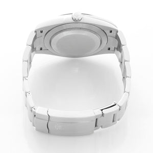 Rolex Oyster Perpetual Stainless Steel Green Dial Watch 124300