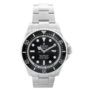 Rolex Sea-Dweller Deepsea Stainless Steel Black Dial Watch 126660