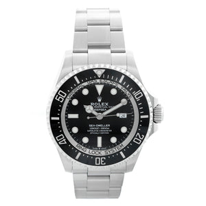 Rolex Sea-Dweller Deepsea Stainless Steel Black Dial Watch 126660