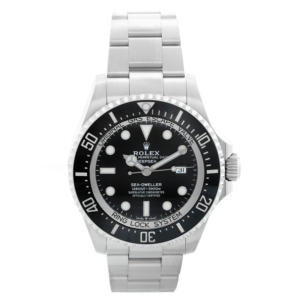 Rolex Sea-Dweller Deepsea Stainless Steel Black Dial Watch 126660