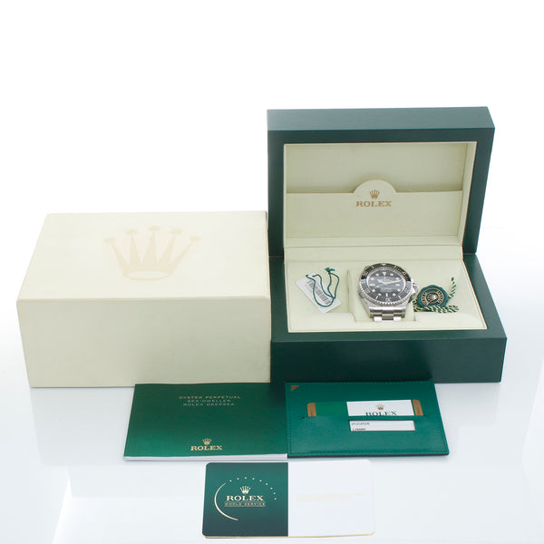 Rolex Sea-Dweller Deepsea Stainless Steel Black Dial Watch 126660
