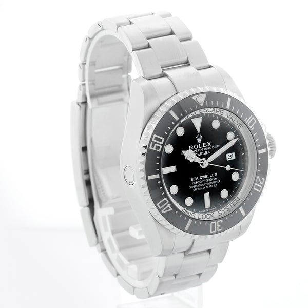 Rolex Sea-Dweller Deepsea Stainless Steel Black Dial Watch 126660