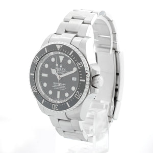 Rolex Sea-Dweller Deepsea Stainless Steel Black Dial Watch 126660