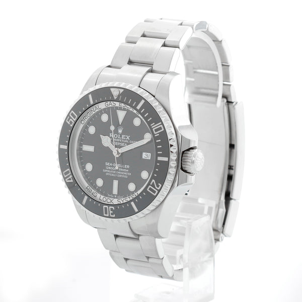 Rolex Sea-Dweller Deepsea Stainless Steel Black Dial Watch 126660