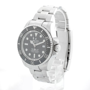 Rolex Sea-Dweller Deepsea Stainless Steel Black Dial Watch 126660