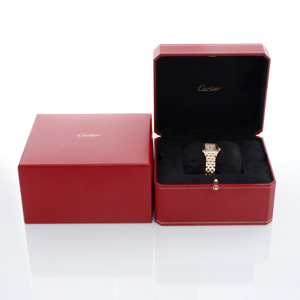 Limited Edition Cartier 18K Yellow Gold Panthere Ladies Watch WF3254B9 1280