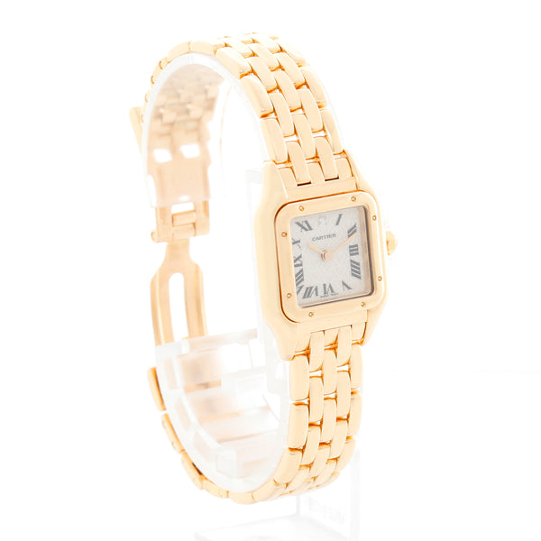 Limited Edition Cartier 18K Yellow Gold Panthere Ladies Watch WF3254B9 1280