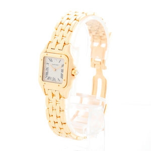 Limited Edition Cartier 18K Yellow Gold Panthere Ladies Watch WF3254B9 1280