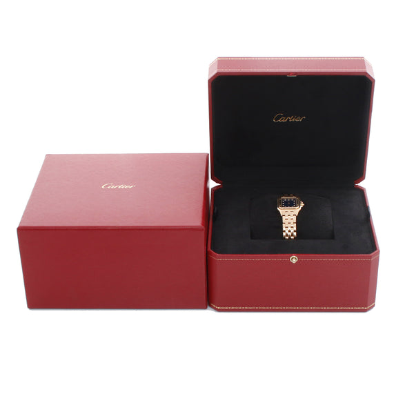 Cartier Panthere WF3254B9 Ladies 21mm 18k Yellow Gold watch, Blue dial – photo 4 of 6