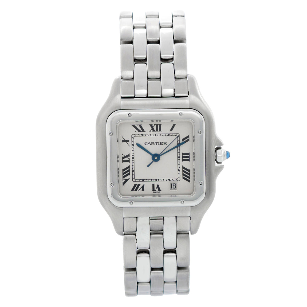 Cartier Panther Stainless Steel Quartz Midsize 27mm Watch W25054P5 1310