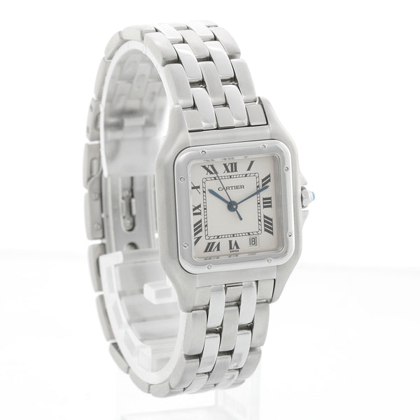 Cartier Panther Stainless Steel Quartz Midsize 27mm Watch W25054P5 1310
