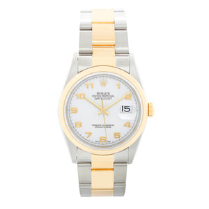 Rolex Datejust 2-Tone Jubilee Dial Watch 16203