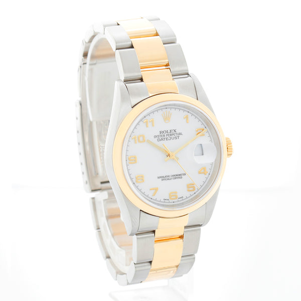 Rolex Datejust 2-Tone Jubilee Dial Watch 16203