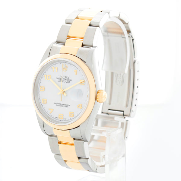 Rolex Datejust 2-Tone Jubilee Dial Watch 16203